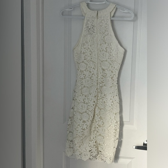 Lulus Ivory Lace Mini Dress - Picture 3 of 6